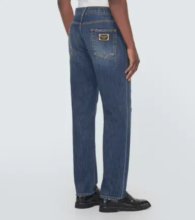 Dolce & Gabbana Distressed straight jeans | Thumbnail 3 Dolce & Gabbana Distressed straight jeans | Thumbnail 3