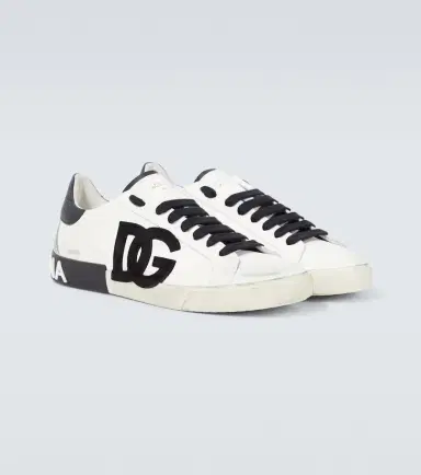 Dolce & Gabbana DG leather sneakers | Thumbnail 6 Dolce & Gabbana DG leather sneakers | Thumbnail 6