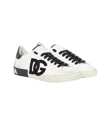 Dolce & Gabbana DG leather sneakers | Thumbnail 1 Dolce & Gabbana DG leather sneakers | Thumbnail 1