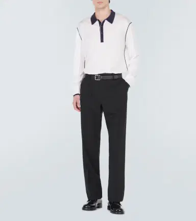 Dolce & Gabbana Silk polo sweater | Thumbnail 2 Dolce & Gabbana Silk polo sweater | Thumbnail 2