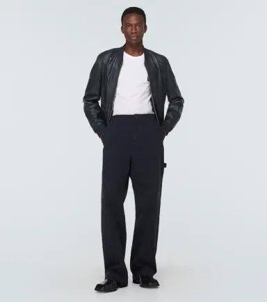 Dolce & Gabbana Mid-rise straight cotton pants | Thumbnail 3 Dolce & Gabbana Mid-rise straight cotton pants | Thumbnail 3