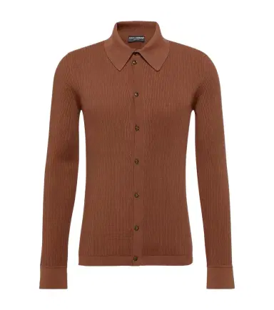 Dolce & Gabbana Wool-blend polo sweater | Thumbnail 1 Dolce & Gabbana Wool-blend polo sweater | Thumbnail 1