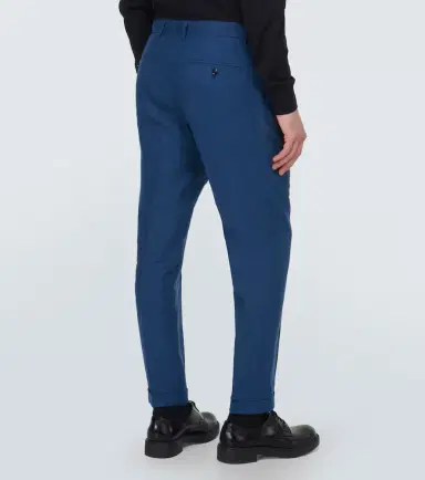 Dolce & Gabbana Linen slim pants | Thumbnail 2 Dolce & Gabbana Linen slim pants | Thumbnail 2