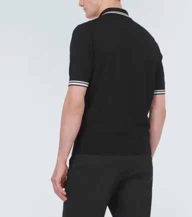 Dolce & Gabbana Logo cotton piqué polo shirt | Thumbnail 5 Dolce & Gabbana Logo cotton piqué polo shirt | Thumbnail 5