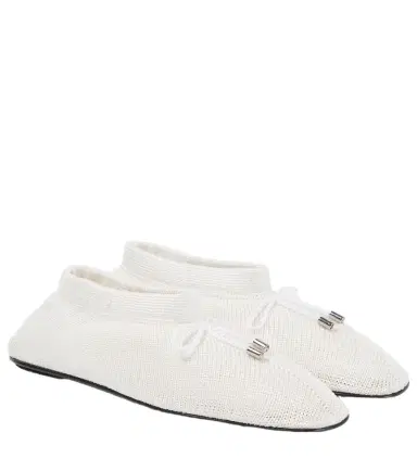 Toteme Knit ballet flats | Thumbnail 1 Toteme Knit ballet flats | Thumbnail 1