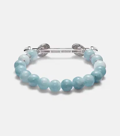 Ananya Chakra 18kt white gold bracelet with aquamarines and diamonds | Thumbnail 2 Ananya Chakra 18kt white gold bracelet with aquamarines and diamonds | Thumbnail 2