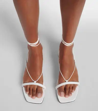 Toteme Leather sandals | Thumbnail 4 Toteme Leather sandals | Thumbnail 4