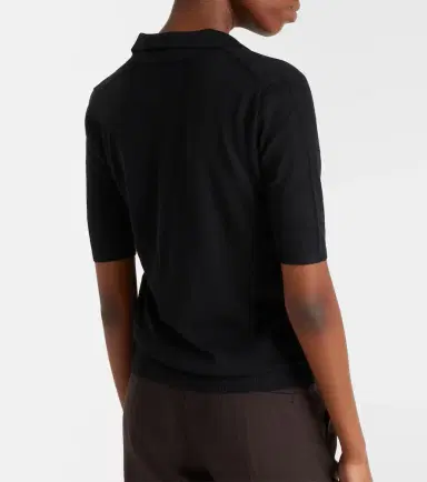 Gabriela Hearst Frank cashmere and silk polo sweater | Thumbnail 5 Gabriela Hearst Frank cashmere and silk polo sweater | Thumbnail 5