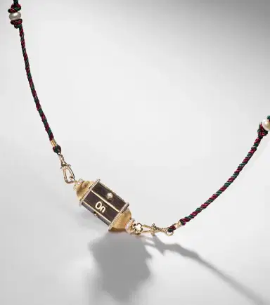 Marie Lichtenberg Knock on Wood 18kt gold locket necklace with diamonds and pearls | Thumbnail 5 Marie Lichtenberg Knock on Wood 18kt gold locket necklace with diamonds and pearls | Thumbnail 5
