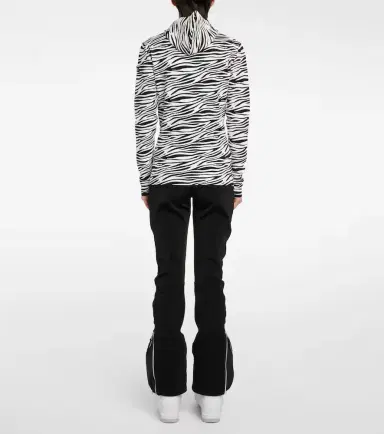 JETSET Zoey zebra-print jacquard hoodie | Thumbnail 3 JETSET Zoey zebra-print jacquard hoodie | Thumbnail 3