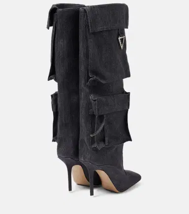 The Attico Sienna denim knee-high boots | Thumbnail 5 The Attico Sienna denim knee-high boots | Thumbnail 5
