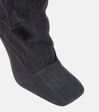 The Attico Sienna denim knee-high boots | Thumbnail 6 The Attico Sienna denim knee-high boots | Thumbnail 6