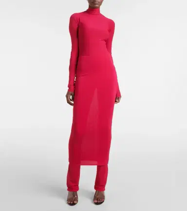 Alaia Alaïa High-rise jersey skirt pants | Thumbnail 2 Alaia Alaïa High-rise jersey skirt pants | Thumbnail 2