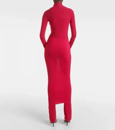 Alaia Alaïa High-rise jersey skirt pants | Thumbnail 3 Alaia Alaïa High-rise jersey skirt pants | Thumbnail 3