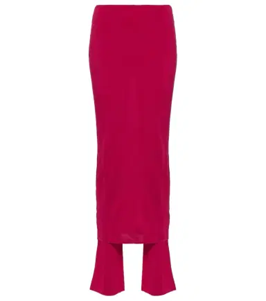 Alaia Alaïa High-rise jersey skirt pants | Thumbnail 1 Alaia Alaïa High-rise jersey skirt pants | Thumbnail 1