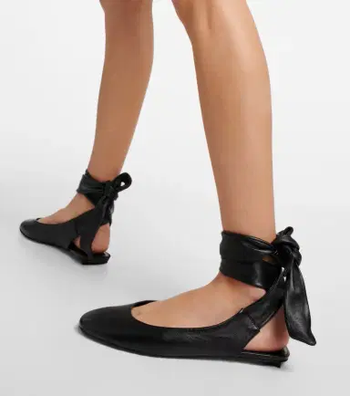 The Attico Cloe leather slingback flats | Thumbnail 2 The Attico Cloe leather slingback flats | Thumbnail 2
