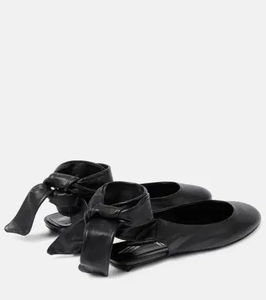 The Attico Cloe leather slingback flats | Thumbnail 6 The Attico Cloe leather slingback flats | Thumbnail 6