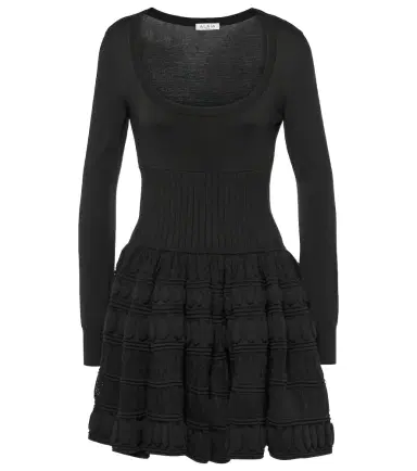 Alaïa Alaïa Crinoline wool-blend minidress | Thumbnail 1 Alaïa Alaïa Crinoline wool-blend minidress | Thumbnail 1