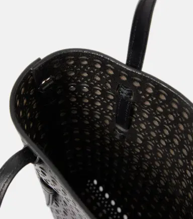 Alaïa Alaïa Mina Ns Vienne Wave leather tote bag | Thumbnail 3 Alaïa Alaïa Mina Ns Vienne Wave leather tote bag | Thumbnail 3