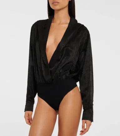 Alaïa Alaïa Hooded bodysuit | Thumbnail 2 Alaïa Alaïa Hooded bodysuit | Thumbnail 2