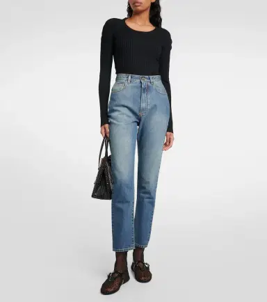 Alaia Alaïa Fishnet leather-trimmed ankle boots | Thumbnail 5 Alaia Alaïa Fishnet leather-trimmed ankle boots | Thumbnail 5