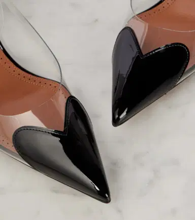Alaïa Alaïa Le Caur leather-trimmed PVC pumps | Thumbnail 5 Alaïa Alaïa Le Caur leather-trimmed PVC pumps | Thumbnail 5