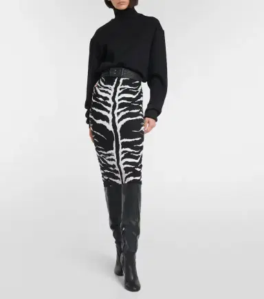 Alaïa Alaïa Leather knee-high boots | Thumbnail 3 Alaïa Alaïa Leather knee-high boots | Thumbnail 3
