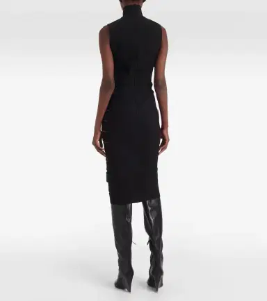 Alaïa Alaïa Cutout midi dress | Thumbnail 2 Alaïa Alaïa Cutout midi dress | Thumbnail 2
