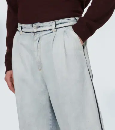 Maison Margiela High-rise wide-leg jeans | Thumbnail 3 Maison Margiela High-rise wide-leg jeans | Thumbnail 3