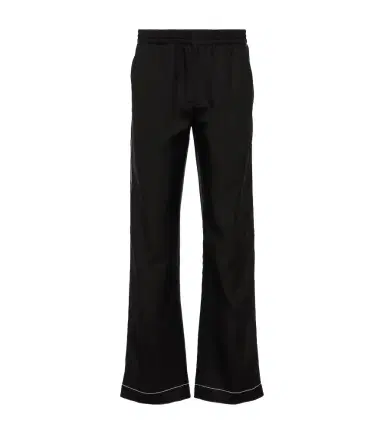 Prada Silk straight pants | Thumbnail 1 Prada Silk straight pants | Thumbnail 1