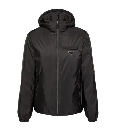 Prada Re-Nylon puffer jacket | Thumbnail 1 Prada Re-Nylon puffer jacket | Thumbnail 1