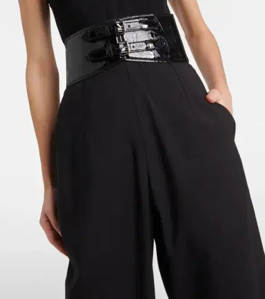 Alaïa Alaïa High-rise wool wide-leg pants | Thumbnail 5 Alaïa Alaïa High-rise wool wide-leg pants | Thumbnail 5