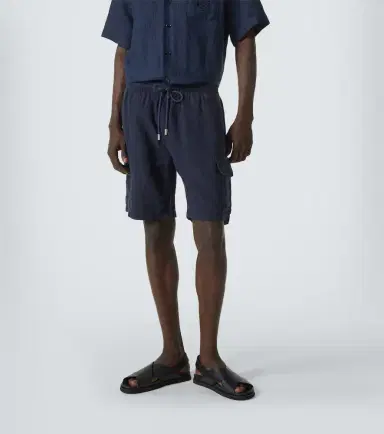Vilebrequin Baie linen Bermuda shorts | Thumbnail 3 Vilebrequin Baie linen Bermuda shorts | Thumbnail 3