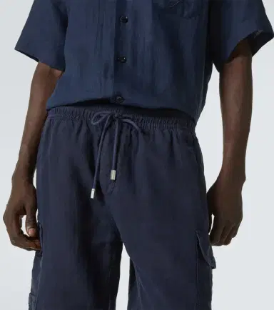 Vilebrequin Baie linen Bermuda shorts | Thumbnail 4 Vilebrequin Baie linen Bermuda shorts | Thumbnail 4