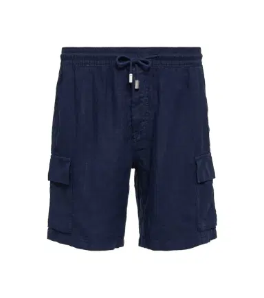 Vilebrequin Baie linen Bermuda shorts | Thumbnail 1 Vilebrequin Baie linen Bermuda shorts | Thumbnail 1