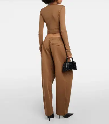 Wardrobe.NYC Wardrobe. NYC x Hailey Bieber cotton jersey track pants | Thumbnail 5 Wardrobe.NYC Wardrobe. NYC x Hailey Bieber cotton jersey track pants | Thumbnail 5