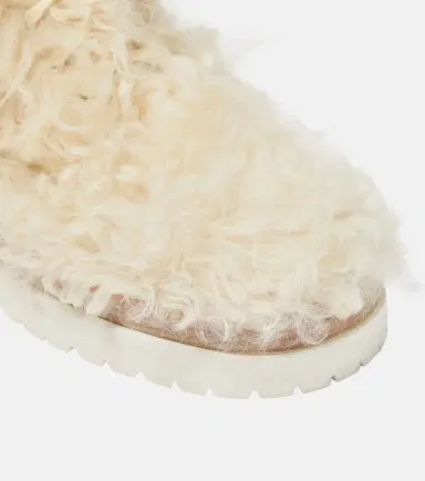 Magda Butrym Shearling lace-up boots | Thumbnail 2 Magda Butrym Shearling lace-up boots | Thumbnail 2