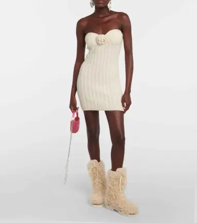 Magda Butrym Shearling lace-up boots | Thumbnail 6 Magda Butrym Shearling lace-up boots | Thumbnail 6