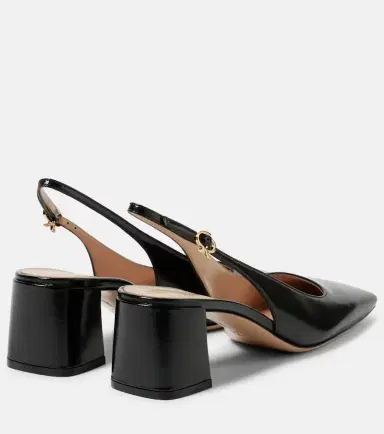 Gianvito Rossi Freeda leather slingback pumps | Thumbnail 2 Gianvito Rossi Freeda leather slingback pumps | Thumbnail 2