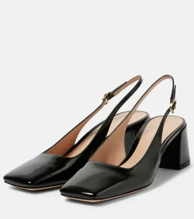 Gianvito Rossi Freeda leather slingback pumps | Thumbnail 4 Gianvito Rossi Freeda leather slingback pumps | Thumbnail 4