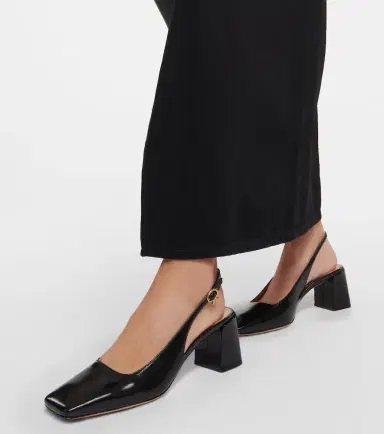 Gianvito Rossi Freeda leather slingback pumps | Thumbnail 6 Gianvito Rossi Freeda leather slingback pumps | Thumbnail 6