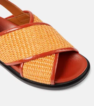 Marni Fussbet raffia-effect sandals | Thumbnail 6 Marni Fussbet raffia-effect sandals | Thumbnail 6