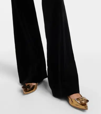 Gianvito Rossi Jaipur embellished leather ballet flats | Thumbnail 2 Gianvito Rossi Jaipur embellished leather ballet flats | Thumbnail 2