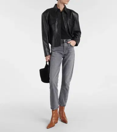 Paris Texas Jane croc-effect leather knee-high boots | Thumbnail 2 Paris Texas Jane croc-effect leather knee-high boots | Thumbnail 2