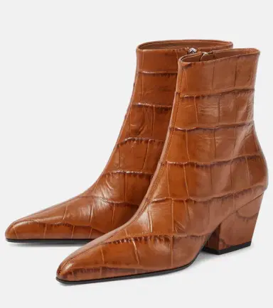 Paris Texas Jane croc-effect leather knee-high boots | Thumbnail 4 Paris Texas Jane croc-effect leather knee-high boots | Thumbnail 4