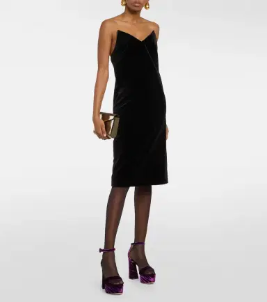 Gianvito Rossi Holly velvet platform sandals | Thumbnail 5 Gianvito Rossi Holly velvet platform sandals | Thumbnail 5