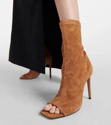 Paris Texas Amanda suede ankle boots | Thumbnail 3 Paris Texas Amanda suede ankle boots | Thumbnail 3