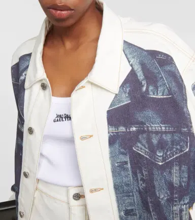 Jean Paul Gaultier Tattoo denim jacket | Thumbnail 2 Jean Paul Gaultier Tattoo denim jacket | Thumbnail 2
