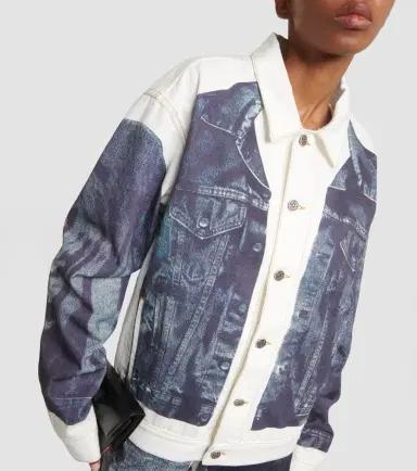 Jean Paul Gaultier Tattoo denim jacket | Thumbnail 4 Jean Paul Gaultier Tattoo denim jacket | Thumbnail 4