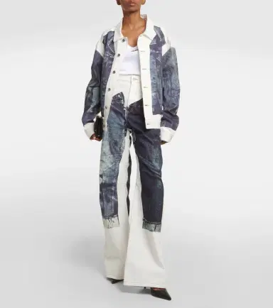 Jean Paul Gaultier Tattoo denim jacket | Thumbnail 6 Jean Paul Gaultier Tattoo denim jacket | Thumbnail 6